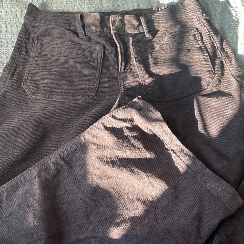 American Eagle Corduroy Wide Leg Pants